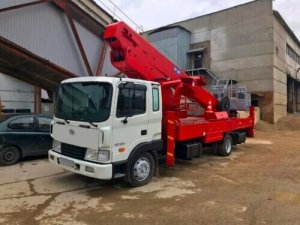 Фото телескопической автовышки