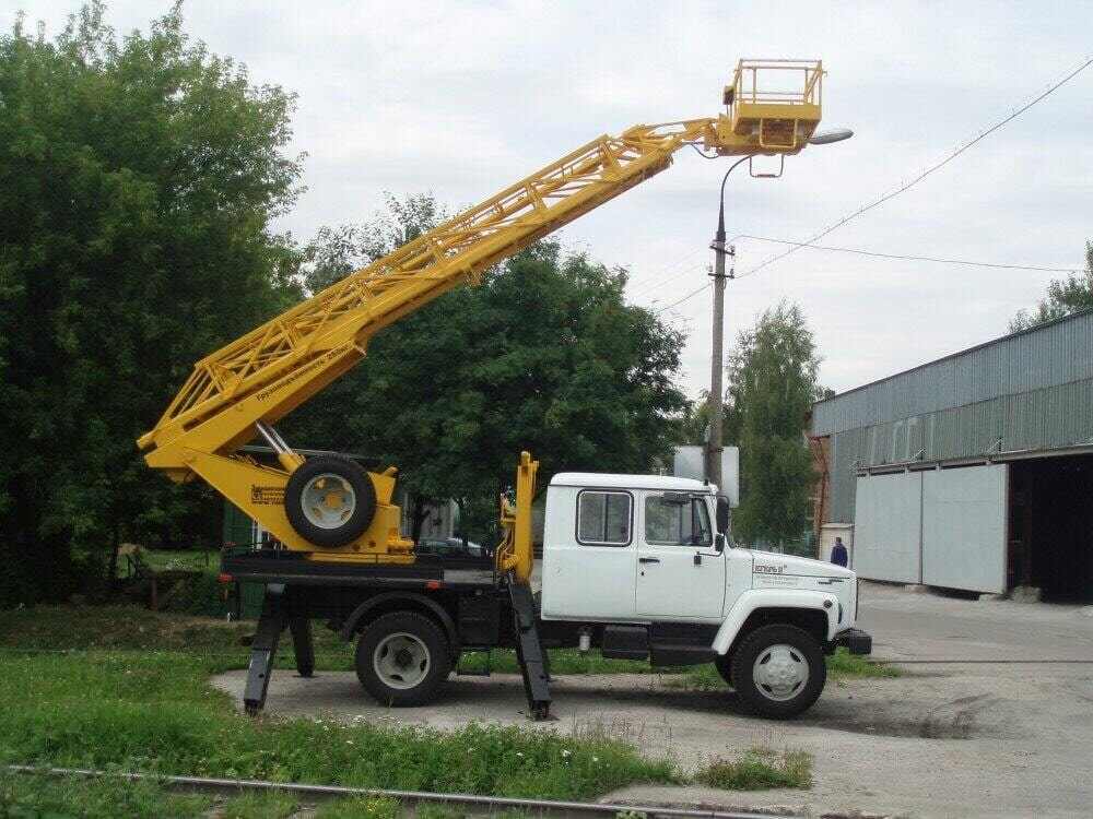 фото арендовать телескопическую автовышку