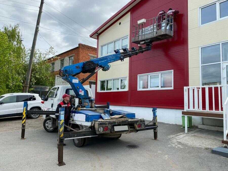 Фото фасадных работ